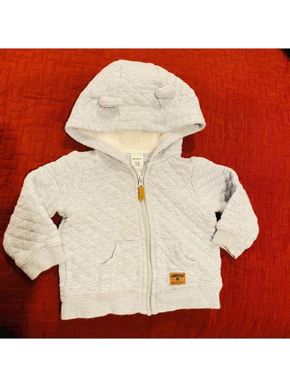 3 for $16  Carter’s Bear Hoodie